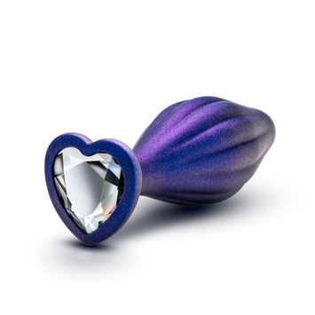Anal Adventures Matrix Wavy Bling Plug Sapphire Default Title