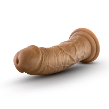 Dr Skin 8in Cock W/ Suction Cup Mocha Default Title