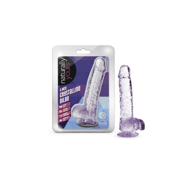 Naturally Yours 6in Amethyst Crystalline Dildo Default Title