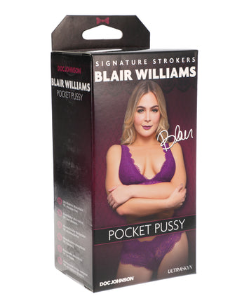 Signature Strokers Blair Williams Ultraskyn Pocket Pussy Vanilla Default Title