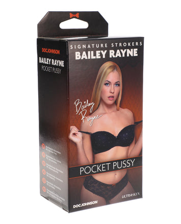 Signature Strokers Camgirls Bailey Rayne Ultraskyn Pocket Pussy Vanilla Default Title