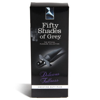 Fifty Shades Vibrating Butt Plug Grey Default Title