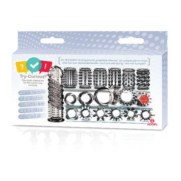 Try-curious Cock Ring & Sleeve Set Default Title