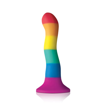 Colours Pride Edition 6in Wave Dildo Rainbow Default Title