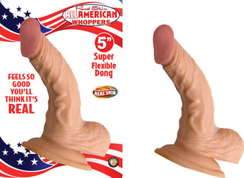 All American Whopper 5in W/balls Flesh Default Title