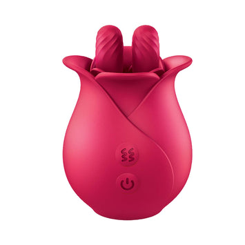 Clit-tastic Tulip Finger Massager Red