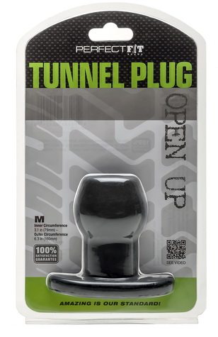 Tunnel Plug Medium Black Default Title
