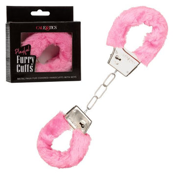 Playful Furry Cuffs Pink Default Title
