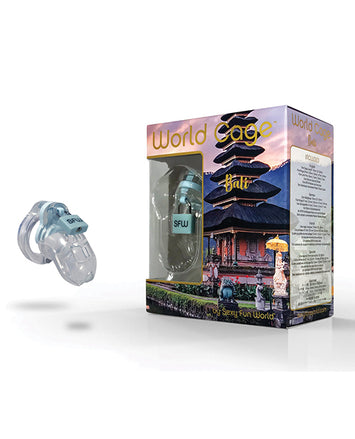 Bali World Cage Kit Clear 70mm Cock Cage Default Title