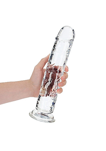 Realrock Realistic Straight Dildo 11in Transparent Default Title
