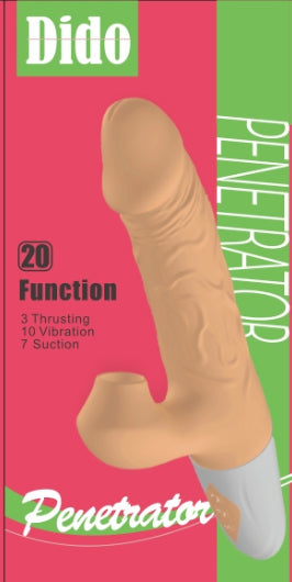 Dido Realistic Thrusting & Pulsating Dildo Default Title