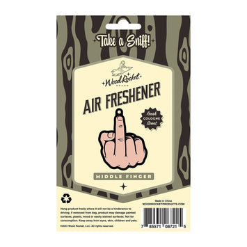 Middle Finger Peach Air Freshener Default Title