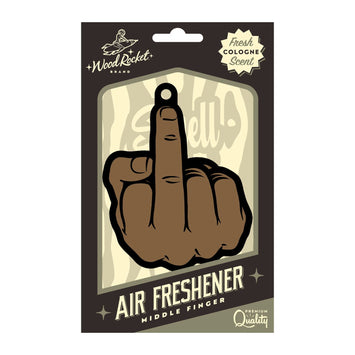 Middle Finger Brown Air Freshener Default Title