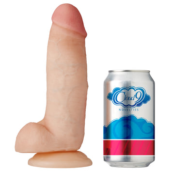 Cloud 9 Dual Density Dildo Touch Thick W/ Realistic Painted Veins & Balls 8 In Default Title