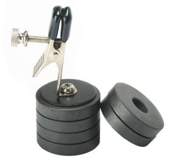 Master Series Onus/nipple Clamp W/weights Default Title
