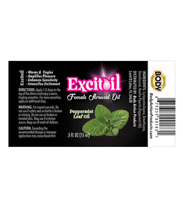 Peppermint Arousal Oil 0.5 Oz Default Title