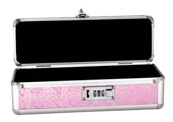 Lockable Vibrator Case Pink