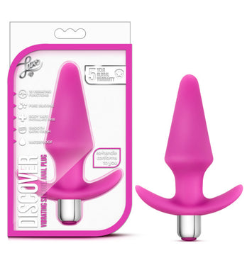 Luxe Discover Anal Plug Fuschia