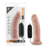 Dr. Skin Dr. Joe 8in Vibrating Cock W/ Suction Cup Vanilla