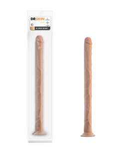 Dr Skin 19in Dildo Beige Default Title