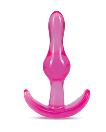 B Yours Curvy Anal Plug Pink Default Title