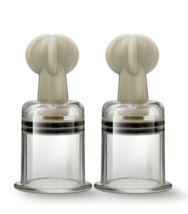 Temptasia Clit & Nipple Twist Large Suckers Set Of 2 Clear Default Title