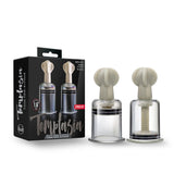Temptasia Clit & Nipple Twist Large Suckers Set Of 2 Clear Default Title