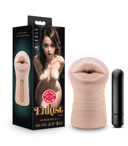 Enlust Nicole Vibrating Stroker Beige Default Title