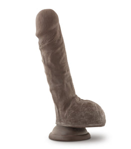 Au Naturel 9 Sensa Feel Dildo Chocolate 