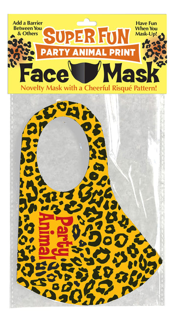 (wd) Party Animal Face Mask Default Title