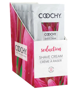 Coochy Shave Cream Seduction 15ml Foil Display Default Title