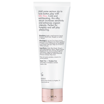 Cgc Oh Yes Clitoral Stimulant Cooling 1 Fl Oz Default Title