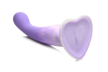 Simply Sweet Slim G-spot Silicone Dildo Purple/white Default Title
