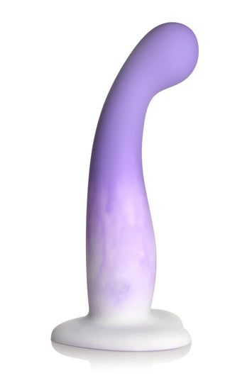 Simply Sweet Slim G-spot Silicone Dildo Purple/white Default Title