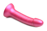 Simply Sweet 7 In Metallic Silicone Dildo