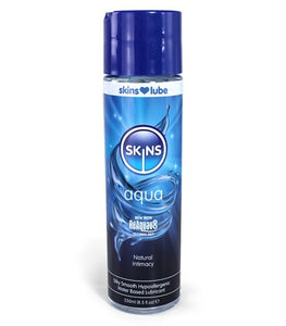 Skins Aqua Water Based Lubricant 8 Fl Oz Default Title