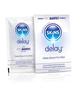 Skins Natural Delay Serum Foil 5ml 36pc With Pos Default Title