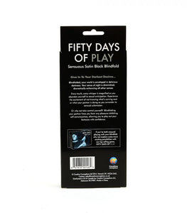 Fifty Days Of Play Blindfold Black Default Title