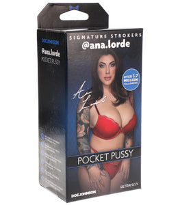 Signature Strokers Girls Of Social Media @ana.lorde Ultraskyn Pocket Pussy Vanilla Default Title