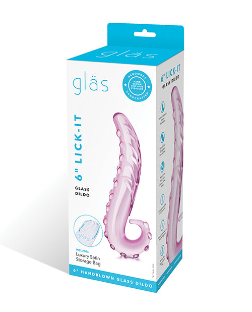 Glas 6 Lick-it Glass Dildo " Default Title