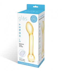 Glas 7in Honey Dripper Anal Slider Default Title