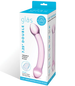 Glas Double Trouble Purple Dildo Default Title