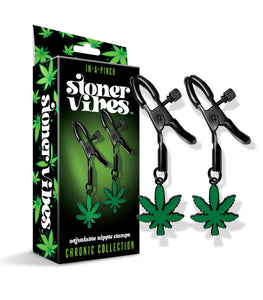 Stoner Vibes Adjustable Nipple Clamps Chronic Collection Default Title