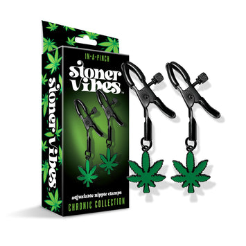 Stoner Vibes Adjustable Nipple Clamps Chronic Collection Default Title