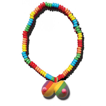 Rainbow Boobie Candy Necklace Default Title