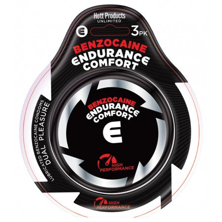 Endurance Comfort Benzocaine Condoms 3pk Default Title