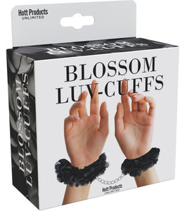 Blossom Luv Cuffs Flower Cuffs Black