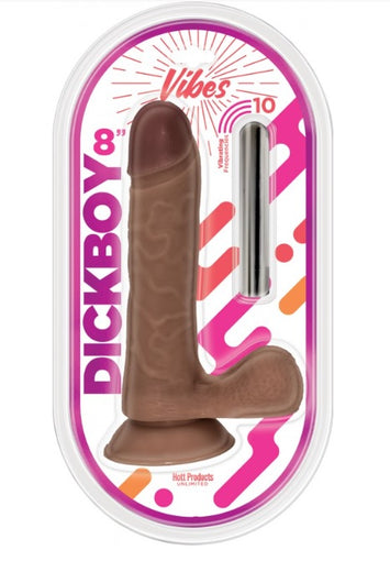 Dickboy Vibes Chocolate Lovers 8 In Rechargeable Bullet Default Title