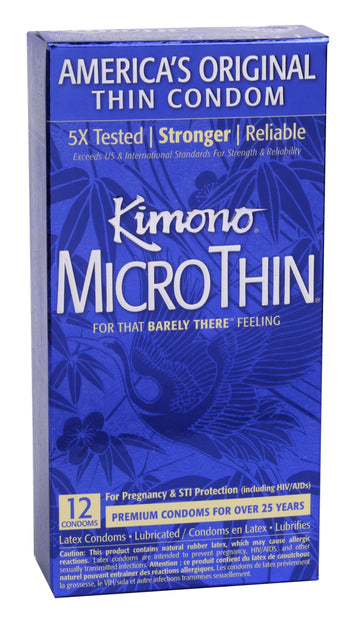 Kimono Microthin Ultrathin 12pk Default Title