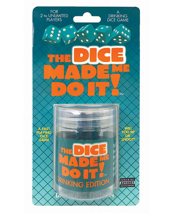 The Dice Made Me Do It Drinking Edition Default Title